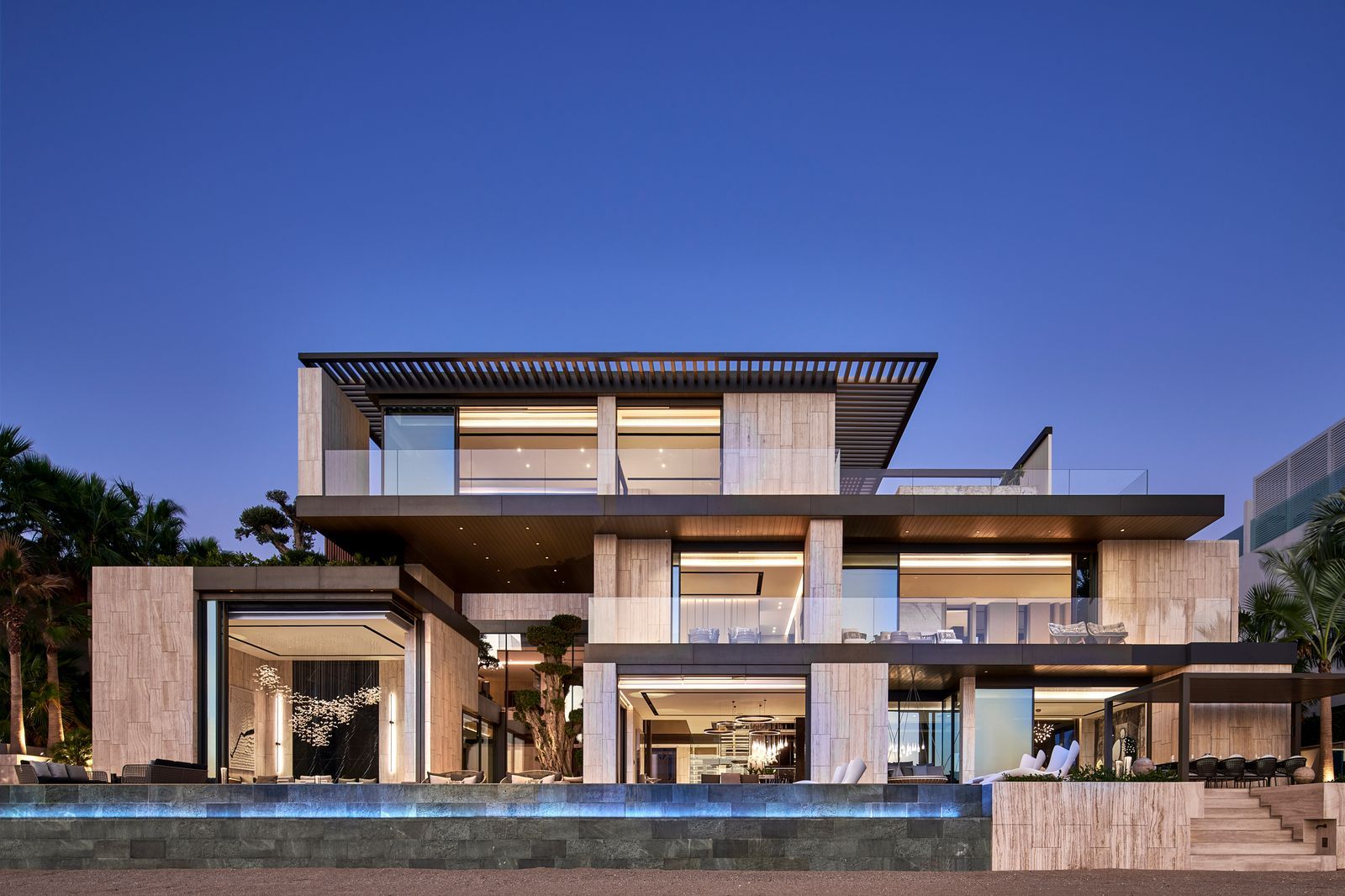 luxury modern villas jumeirah island