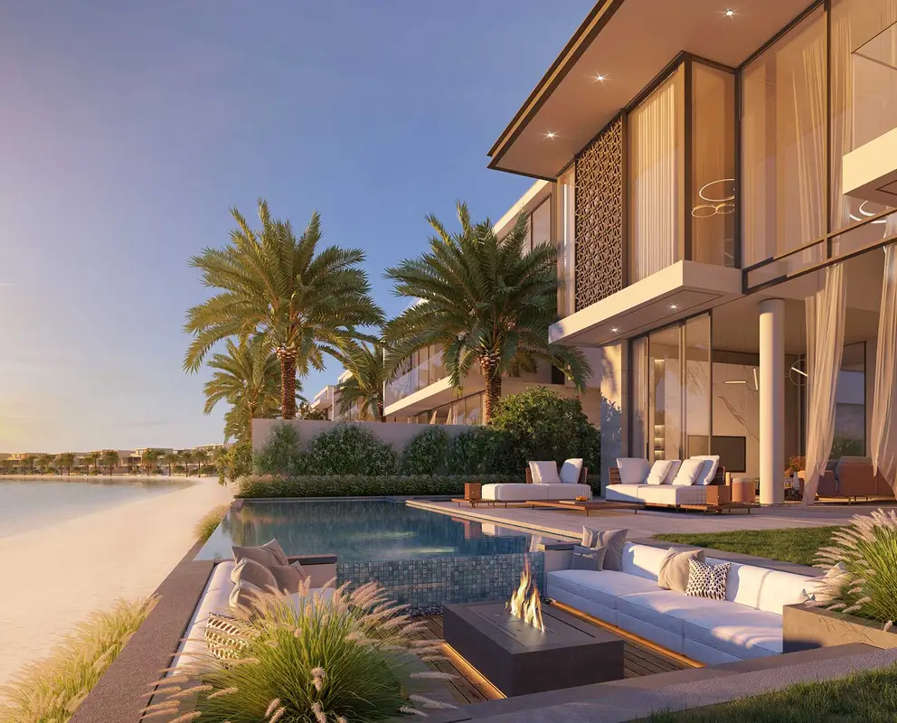 Waterfront villas in Dubai